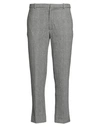 CIRCOLO 1901 CIRCOLO 1901 MAN PANTS GREY SIZE 38 COTTON, ELASTANE