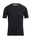 Drumohr Man Sweater Midnight Blue Size 36 Cotton In Blue
