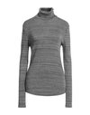 Isabel Marant Étoile Marant Étoile Woman Turtleneck Grey Size 8 Viscose, Polyamide, Elastane