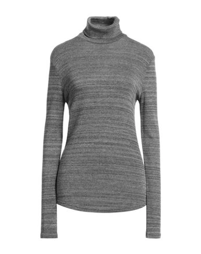 Isabel Marant Étoile Marant Étoile Woman Turtleneck Grey Size 8 Viscose, Polyamide, Elastane In Grey