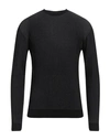 Sseinse Man Sweater Black Size Xxl Viscose, Nylon