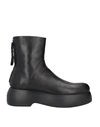 Agl Attilio Giusti Leombruni Agl Woman Ankle Boots Black Size 11 Soft Leather In Black