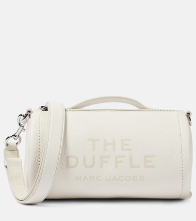 Marc Jacobs The Duffle Leather Shoulder Bag In White