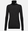 JIL SANDER LOGO TURTLENECK SWEATER