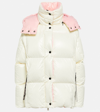 Moncler Parana Hooded Quilted Puffer Jacket In White