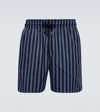 DEREK ROSE BONDI 8 STRIPED SWIM SHORTS