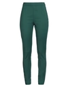 Patrizia Pepe Woman Pants Dark Green Size 6 Cotton, Polyamide, Elastane