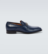 Gucci Interlocking G Loafers In Blue