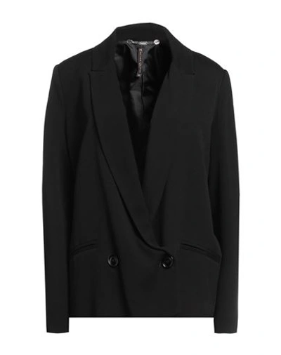 Manila Grace Woman Suit Jacket Black Size 8 Viscose
