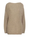 Tsd12 Woman Sweater Sage Green Size Onesize Acrylic, Wool, Polyamide, Mohair Wool In Sage Green