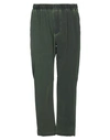 Pmds Premium Mood Denim Superior Man Pants Military Green Size 33 Cotton, Elastane In Green