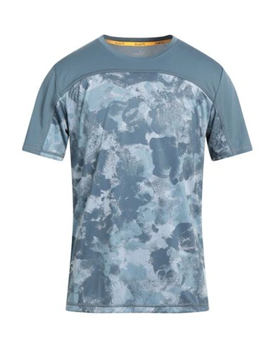 Puma Man T-shirt Pastel Blue Size Xxl Polyester