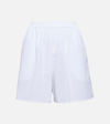 THE ROW GUNTHER HIGH-RISE COTTON SHORTS