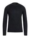 Roberto Collina Man Sweater Midnight Blue Size 42 Cotton, Nylon, Elastane