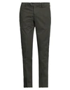 Be Able Man Pants Military Green Size 35 Cotton, Elastane In Black