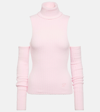 Blumarine Sleeveless High-neck Top In Pink