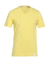 Daniele Fiesoli Man T-shirt Yellow Size L Cotton