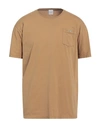 Stilosophy Man T-shirt Camel Size Xxl Cotton In Beige