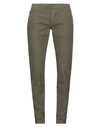 Tramarossa Man Pants Military Green Size 33 Cotton, Elastane