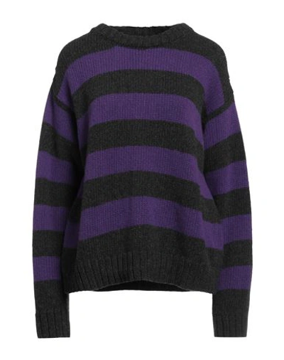 Douuod Woman Sweater Purple Size M Wool