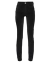 Liu •jo Woman Pants Black Size 24 Cotton, Elastane