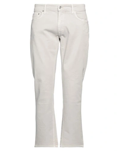 Department Five Department 5 Man Jeans Light Grey Size 31 Cotton, Elastane In Grey