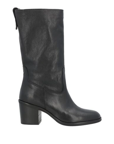 J D Julie Dee Woman Knee Boots Black Size 11 Soft Leather