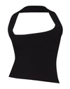 Gauge81 Woman Top Black Size L Rayon, Polyester In Black
