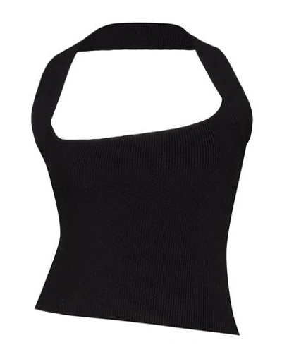 Gauge81 Woman Top Black Size M Rayon, Polyester