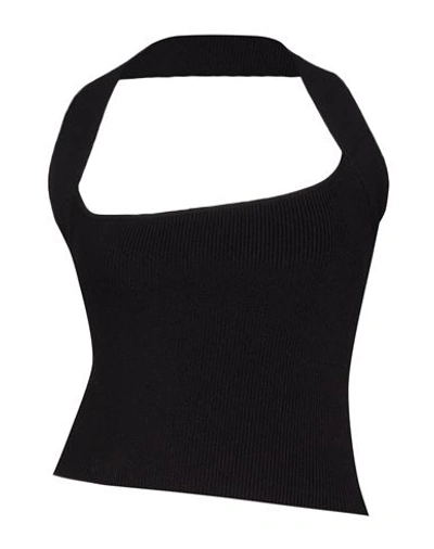 Gauge81 Woman Top Black Size L Rayon, Polyester