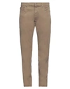 Harmont & Blaine Man Pants Brown Size 38 Cotton, Elastane