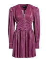 Sabina Musayev Sabina Musáyev Woman Mini Dress Mauve Size M Polyester In Purple