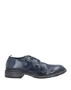 Moma Man Lace-up Shoes Navy Blue Size 13 Calfskin