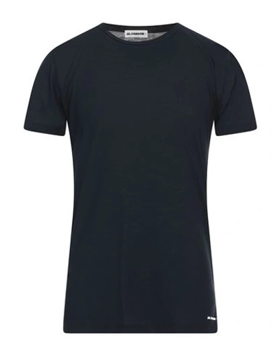 Jil Sander Man T-shirt Midnight Blue Size Xl Cotton