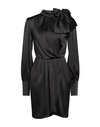 Actualee Woman Short Dress Black Size 8 Polyester