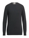 Brooksfield Man Sweater Steel Grey Size 40 Wool, Polyamide