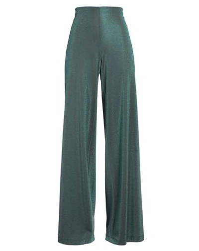M Missoni Woman Pants Emerald Green Size S Viscose, Polyester, Polyamide In Green