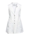 Elisa Cavaletti By Daniela Dallavalle Woman Short Dress Sky Blue Size Xs Cotton, Elastane, Viscose, In White