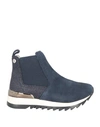 Gioseppo Babies'  Toddler Girl Ankle Boots Navy Blue Size 10c Soft Leather
