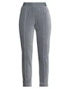 Alberta Ferretti Woman Pants Grey Size 4 Cotton, Polyester, Elastane In Grey