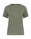 Majestic Filatures Woman T-shirt Sage Green Size 2 Cotton