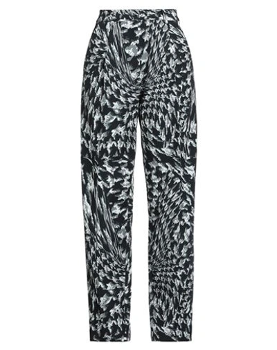 Just Cavalli Woman Pants Black Size 4 Polyester, Elastane