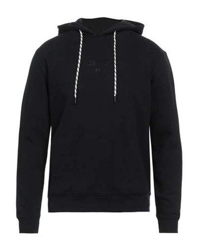 Hamaki-ho Man Sweatshirt Black Size L Cotton, Polyester