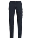 40weft Man Pants Midnight Blue Size 30 Cotton, Elastane In Navy Blue