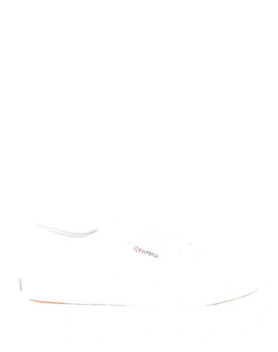 Superga Woman Sneakers White Size 9.5 Textile Fibers In White