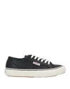 Superga Woman Sneakers Black Size 9 Textile Fibers In Black