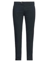 Manuel Ritz Man Pants Midnight Blue Size 38 Cotton, Elastane