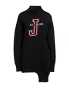 J·b4 Just Before Woman Turtleneck Black Size L Acrylic, Wool