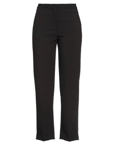 Merci .., Woman Pants Black Size 8 Polyester, Viscose, Elastane In Black