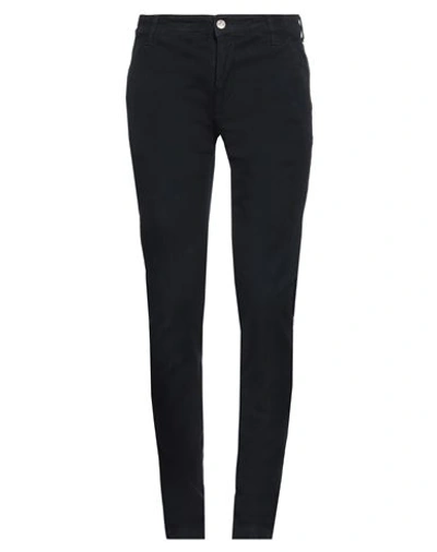 Shop Entre Amis Man Pants Midnight Blue Size 31 Cotton, Elastane